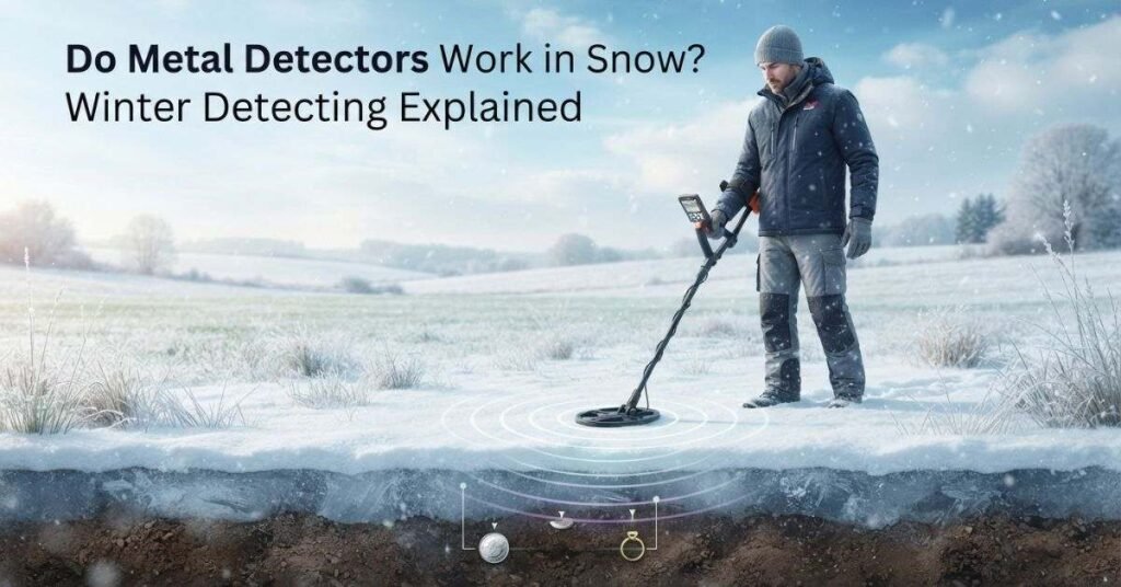 Do metal detectors work in snow? Winter metal detecting in snowy ground