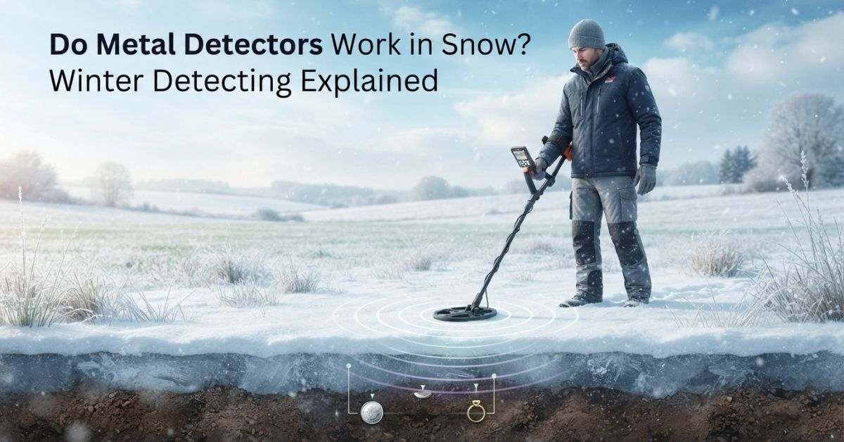 Do metal detectors work in snow? Winter metal detecting in snowy ground