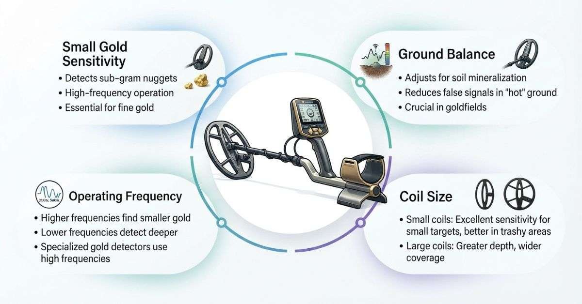 How to find gold with a metal detector beginner guide